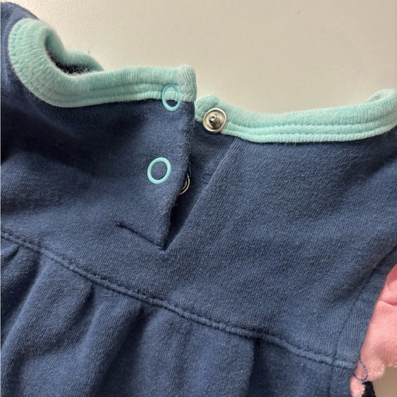 Blue Baby Romper with Cactus Design - Picture 4 of 5